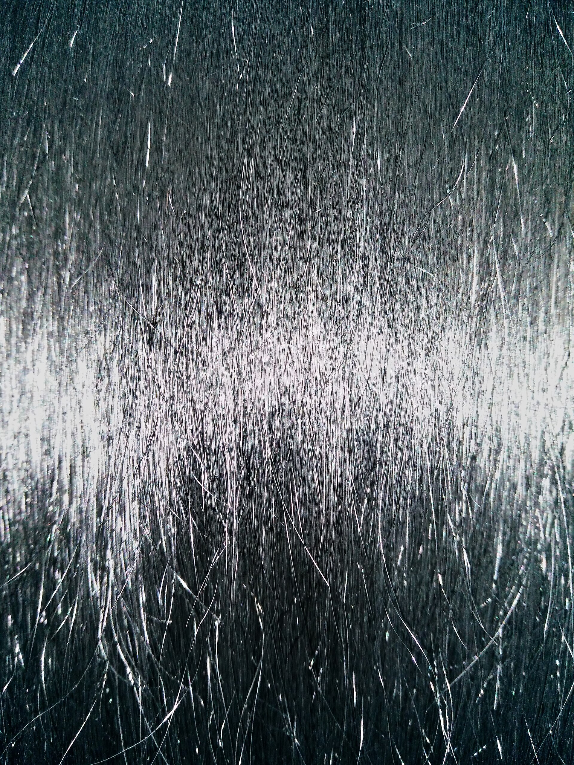 Close-up of natural black hair texture